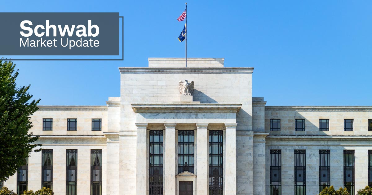 Schwab Market Update: The Federal Reserve building in Washington, DC.