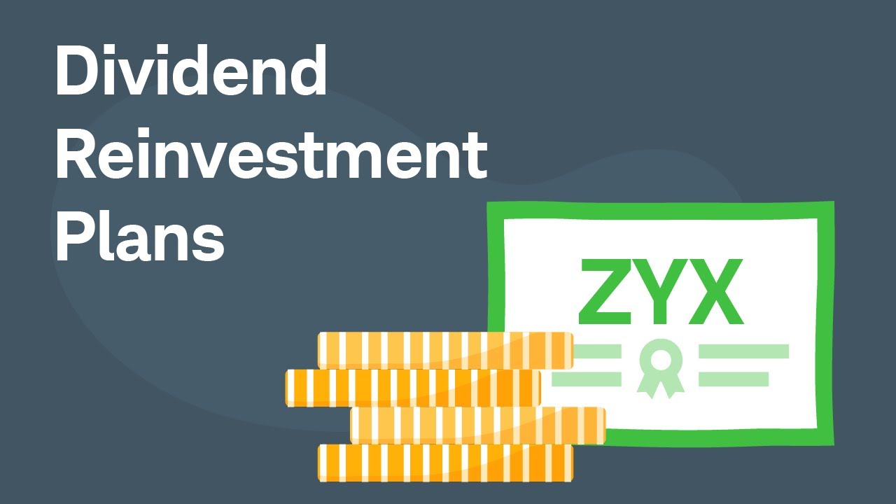 dividend reinvestment plan dividend reinvestment plan