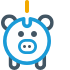 Bajo costo icono