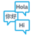 Multilingual icon
